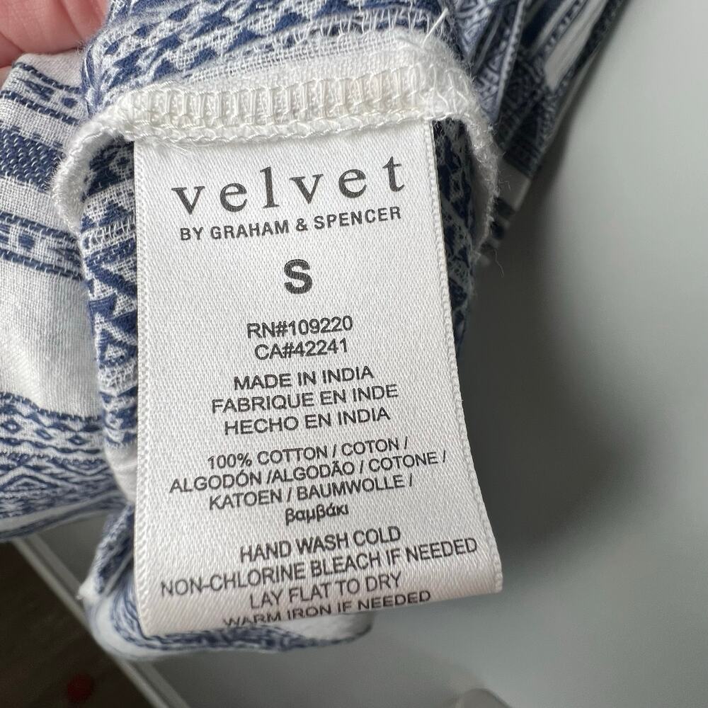 Velvet by Graham & Spencer Stripe Mini Dress Size Small - Picture 4 of 7
